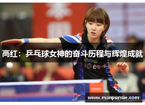 高红：乒乓球女神的奋斗历程与辉煌成就